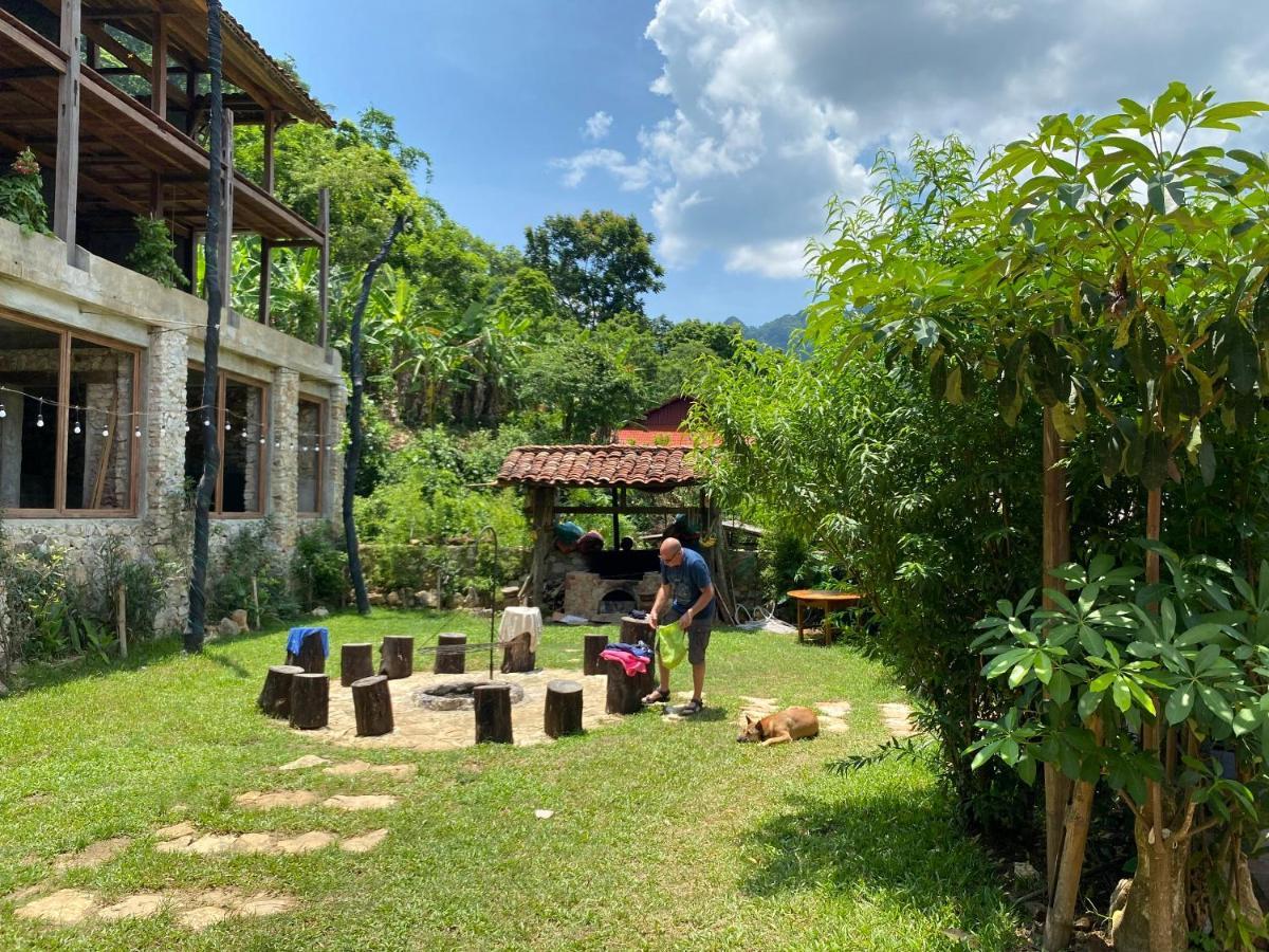 Ba Be Jungle Houses Buitenkant foto